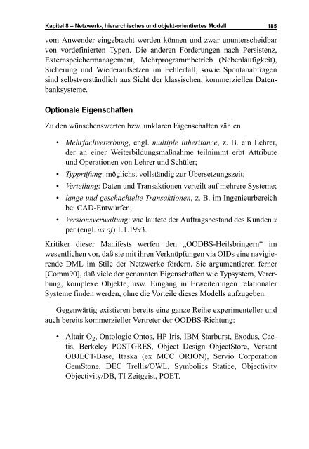 Skript Datenbanken I - Praktische Informatik Universität Kassel