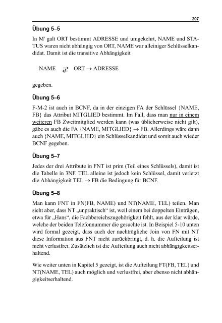 Skript Datenbanken I - Praktische Informatik Universität Kassel