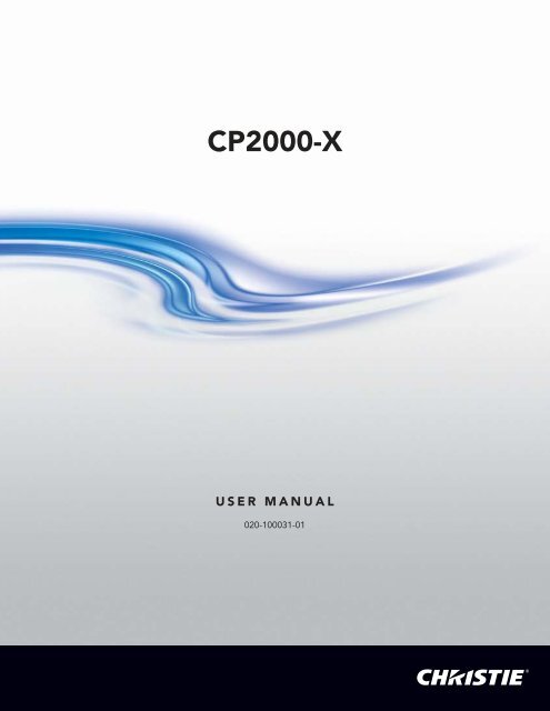 CP2000-X - Christie Digital Systems