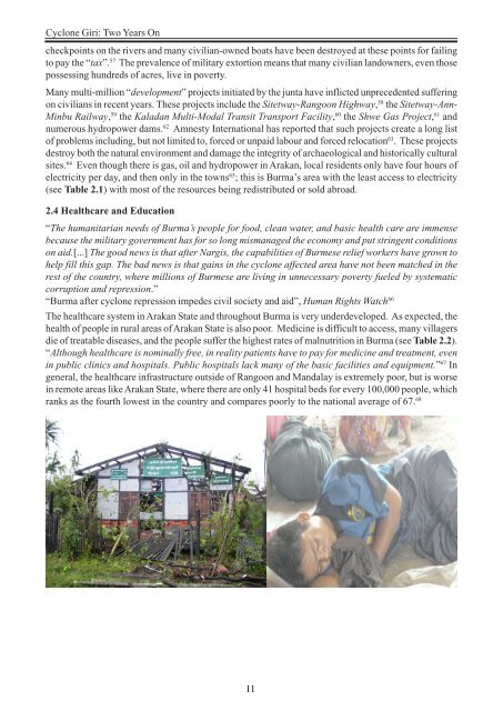 Cyclone Giri - Two Years On - Burma Action Ireland