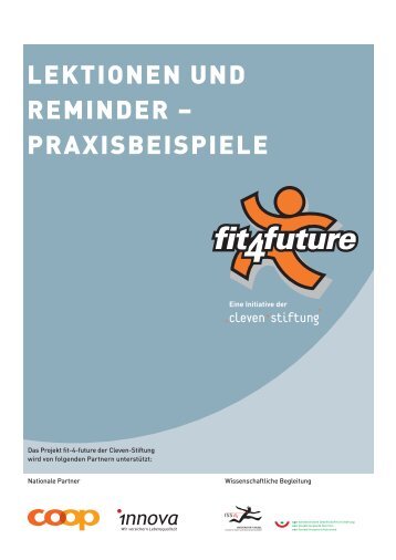 lektionen und reminder – praxisbeispiele - Fit-4-Future