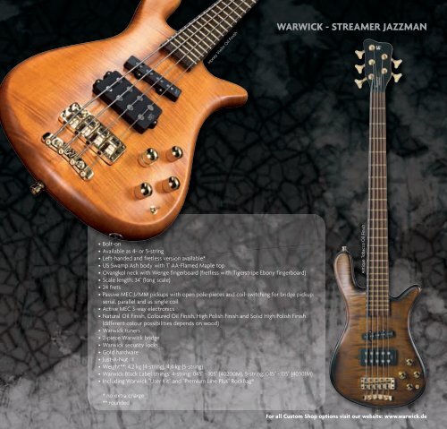 ROCKBASS - STREAMER STANDARD - Flaa Music AB