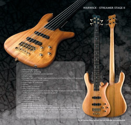 ROCKBASS - STREAMER STANDARD - Flaa Music AB