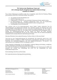 Offenen Brief / Unterschriftenliste als PDF - Chancen Fördern