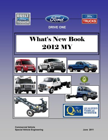 What's New Book 2012 MY - Ford Fleet