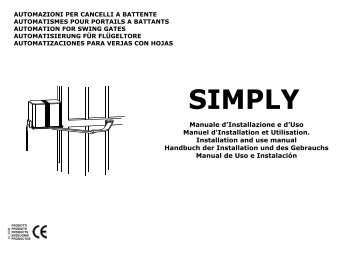 SIMPLY - Gate Motors