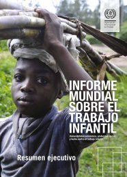 Informe mundial sobre el trabajo infantil. Resumen ejecutivo