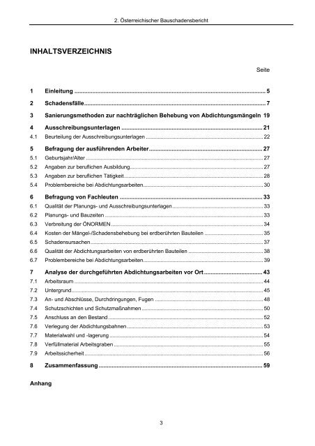 2. Österreichischer Bauschadensbericht - Wirtschaftskammer ...