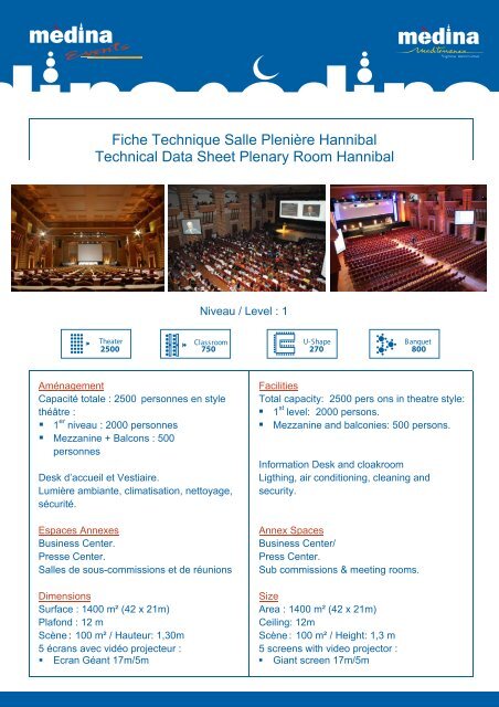 Fiche Technique et Plan