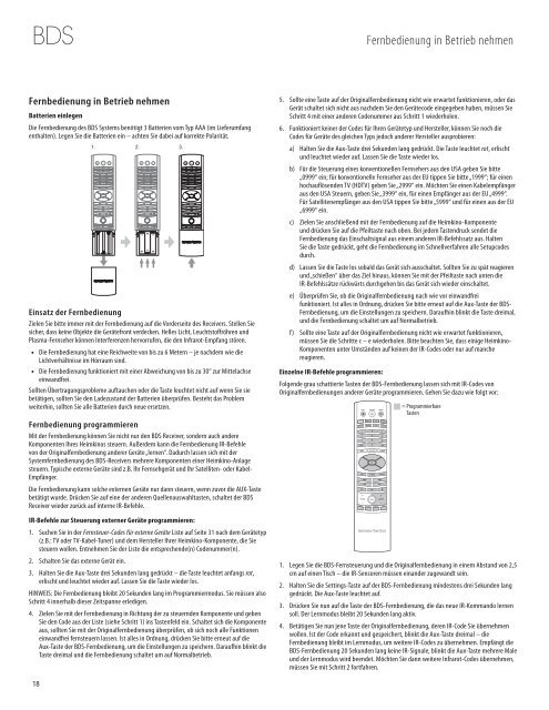 Heimkino-Komplettsystem Bedienungsanleitung - Harman Kardon