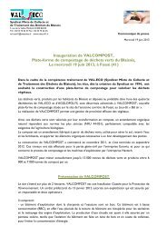 Inauguration de VALCOMPOST, Plate-forme de ... - val-eco