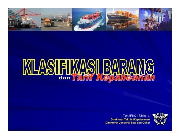Presentasi_Beacukai_Taufik Ismail.pdf - Indonesia Kreatif