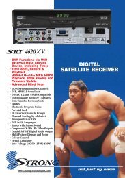 SRT 4620XV Brochure - Strong Technologies