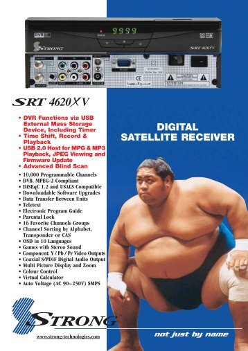 SRT 4620XV Brochure - Strong Technologies