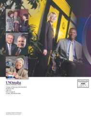 cba annual review 2001 - UNO CBA