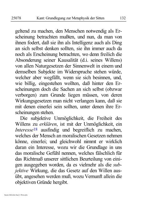 Immanuel Kant - Grundlegung zur Metaphysik der ... - Al-Adala.de