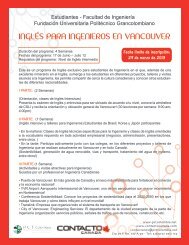 INGLÉS PARA INGENIEROS EN VANCOUVER