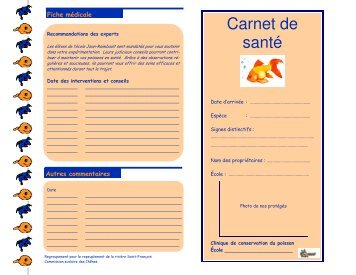 POISSONS-Carnet de sante.pub - Science en ligne