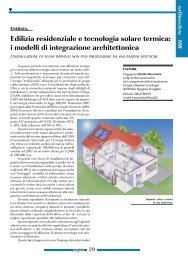 Edilizia residenziale e tecnologia solare termica - Ordine degli ...