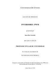 INVERSORES PWM - Universidad de Oviedo