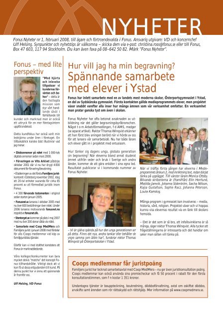 NYHETER - Fonus