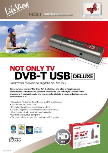 DVB-T USE DELUXE - NOT ONLY TV