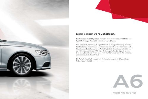 Katalog zum Audi A6