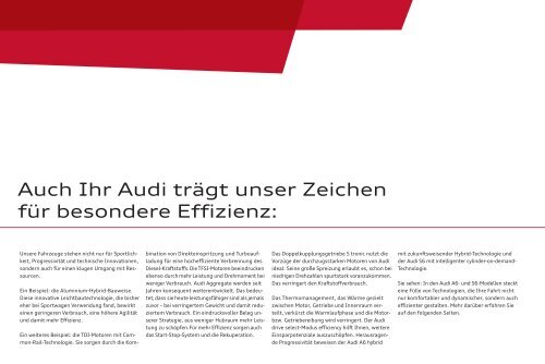 Katalog zum Audi A6