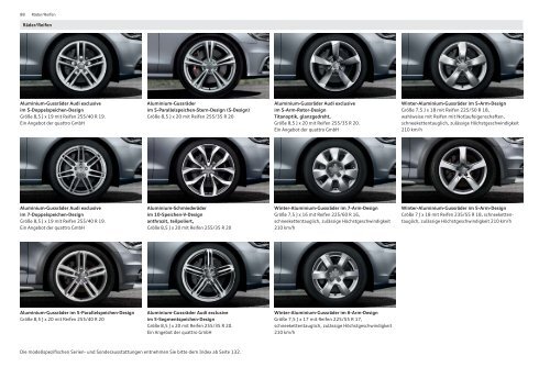 Katalog zum Audi A6