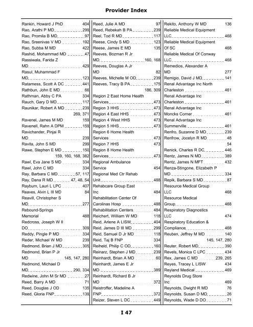 2011 Provider/Pharmacy Directory - Blue Cross and Blue Shield of ...