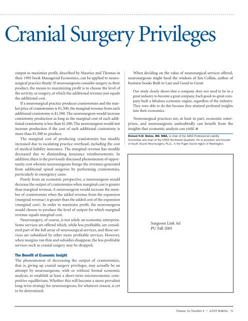 view PDF - American Association of Neurological Surgeons