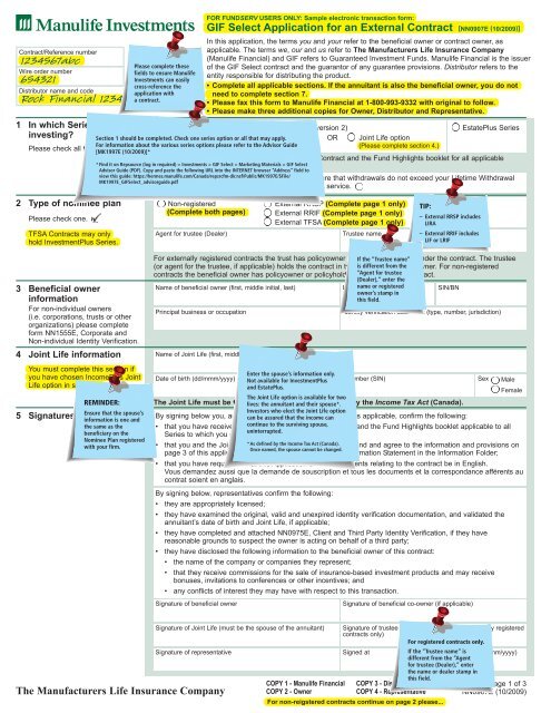 NN0907E Page 1 - Repsource - Manulife Financial