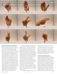 Multimedia for Hispanic Deaf Students - Language Magazine