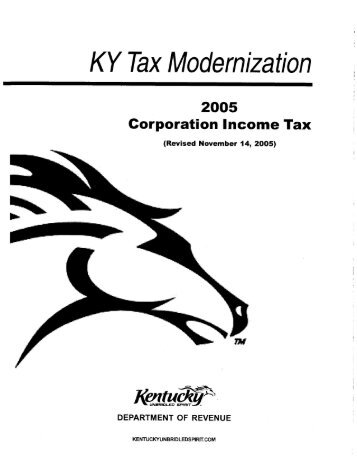 KY Tax Modernization - Kentucky: Revenue Employee Website