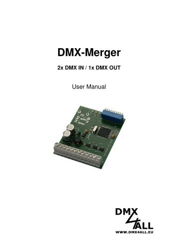 DMX-Merger - DMX4ALL GmbH