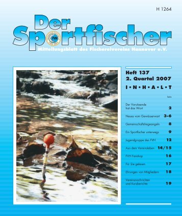 Sportfischer 137 - Fischereiverein Hannover eV