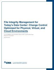 File Integrity Management for Today's Data Center ... - Trend Micro