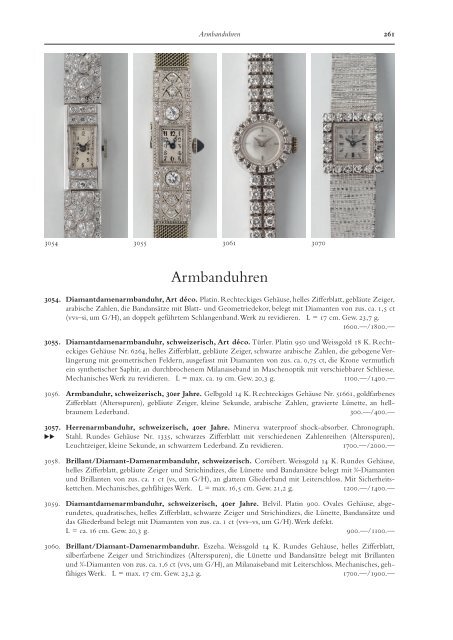 Armbanduhren