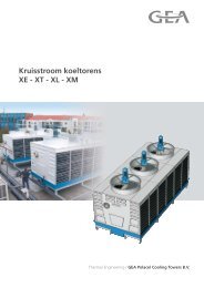 Kruisstroom koeltorens XT, XL en XM