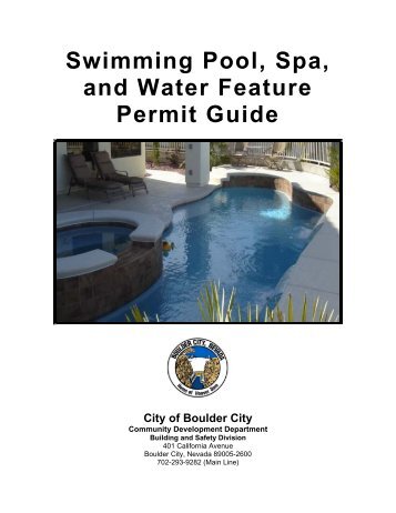 Swimming Pool, Spa, and Water Feature Permit Guide