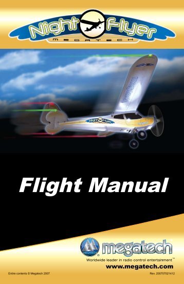 Flight Manual - High Definition Radio Control