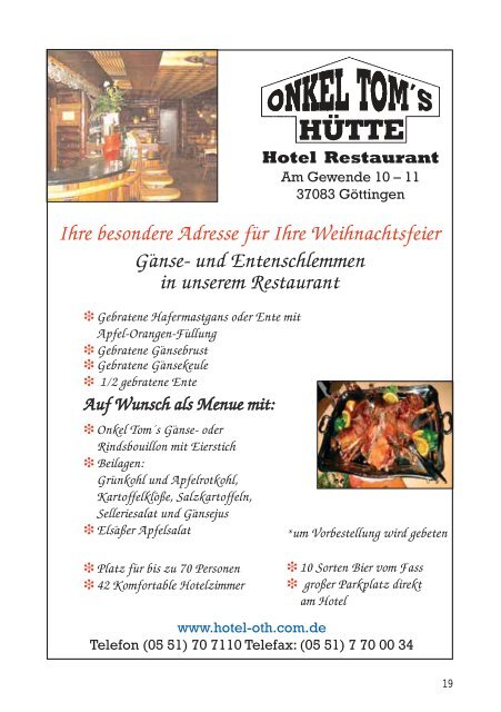 Nachrichtienblatt November 2013 - Werbegemeinschaft Geismar ...