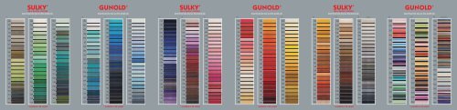 Sulky Rayon Thread Card - Gunold USA