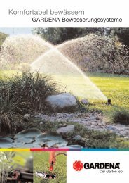 Gardena Bewässerungssysteme - GARTENSHOP.at