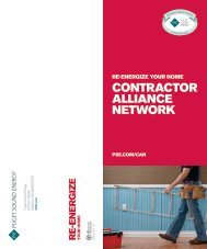 Contractor Alliance Network Brochure - Puget Sound Energy