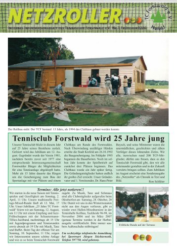 Netzroller-07-2006 - TC Forstwald