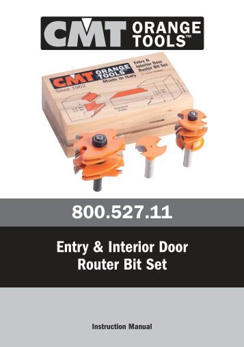 800.527.11 CMT Entry & Interior Door Set - MikesTools.com