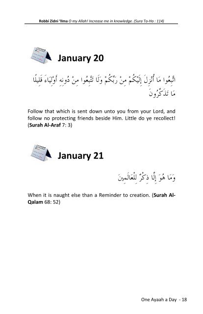 3) Selected 365 Ayat for Youth - The Message