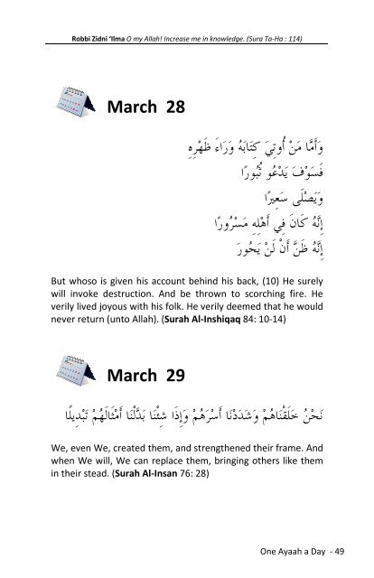 3) Selected 365 Ayat for Youth - The Message