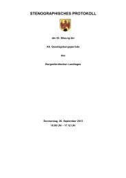 (pdf) 90KB - Burgenländischer Landtag